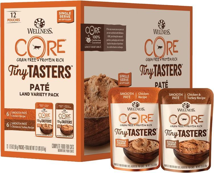 No. 7 - Wellness CORE Tiny Tasters Wet Cat Food Topper - 1