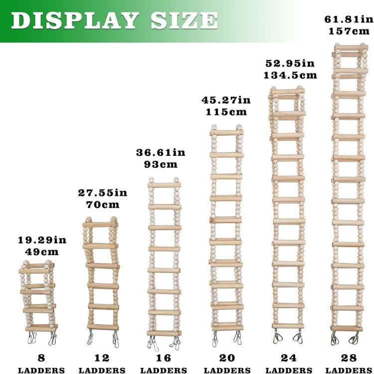 No. 2 - Bird Wooden Ladder Bridge - 5