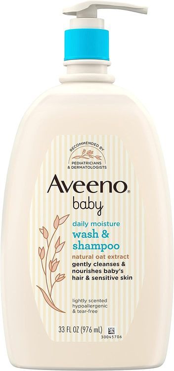 No. 6 - Aveeno Baby Daily Moisture Bath Wash and Shampoo - 1