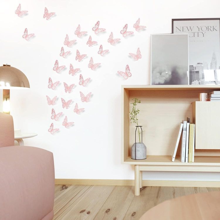 No. 4 - SAOROPEB 3D Butterfly Wall Decor - 5