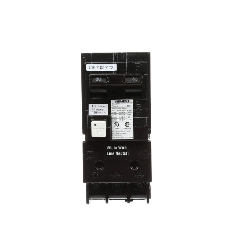 No. 5 - Siemens QF230AP 30 Amp, 2 Pole, 120/240V Ground Fault Circuit Interrupter - 2