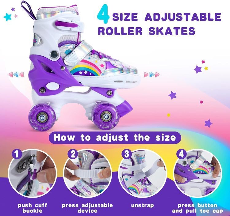 No. 9 - SHDSL Girls Roller Skates - 2