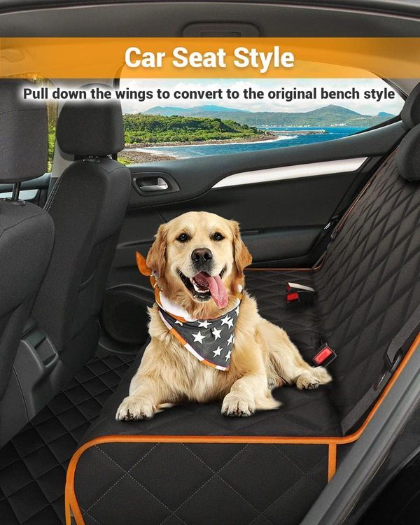 No. 4 - Victoper Dog Car Seat Cover - 4