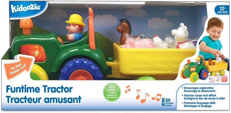 No. 5 - Kidoozie Toy Figure Tractor - 4