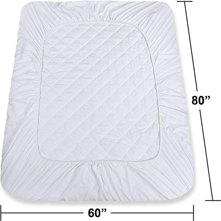 No. 1 - Quilted Fitted Mattress Pad - 4