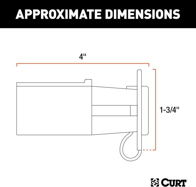 No. 1 - CURT 7-Way RV Adapter - 2