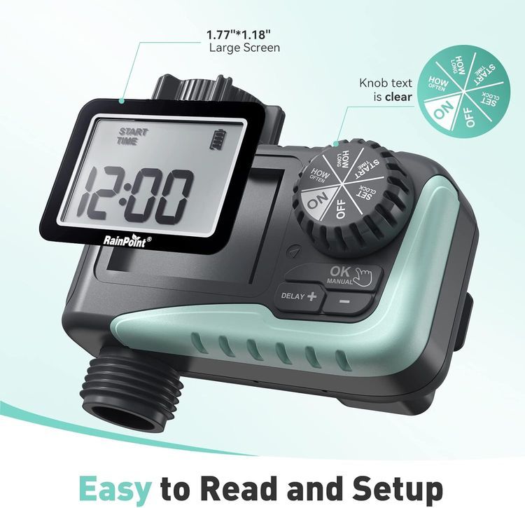 No. 10 - RAINPOINT Sprinkler Timer Outdoor - 5