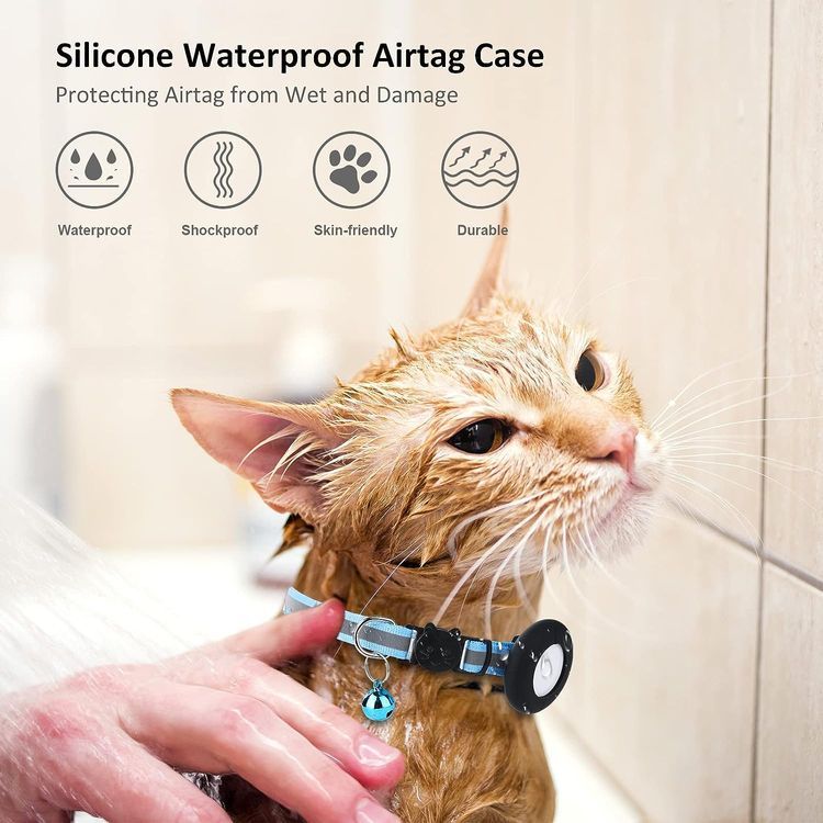 No. 4 - Cat Collar Holder for Apple AirTag GPS Tracker - 5