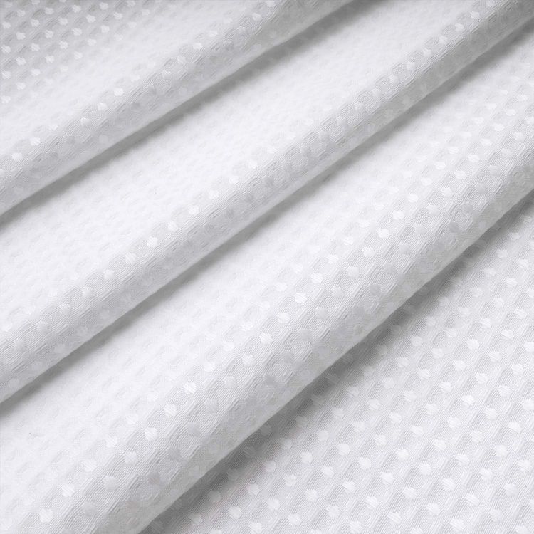 No. 8 - River Dream Waffle Weave Shower Curtain - 3