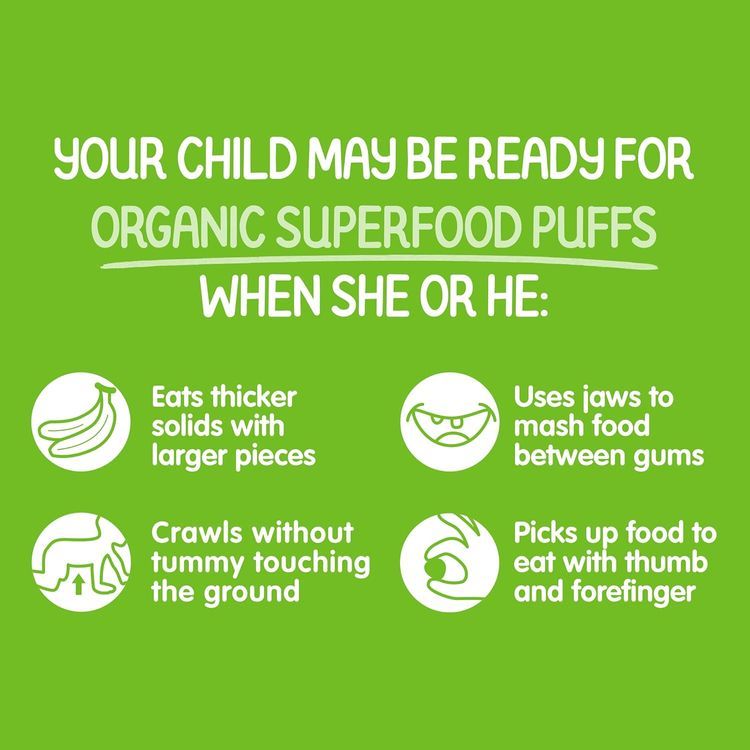 No. 5 - Happy Baby Organic Superfood Puffs Variety Pack - 5