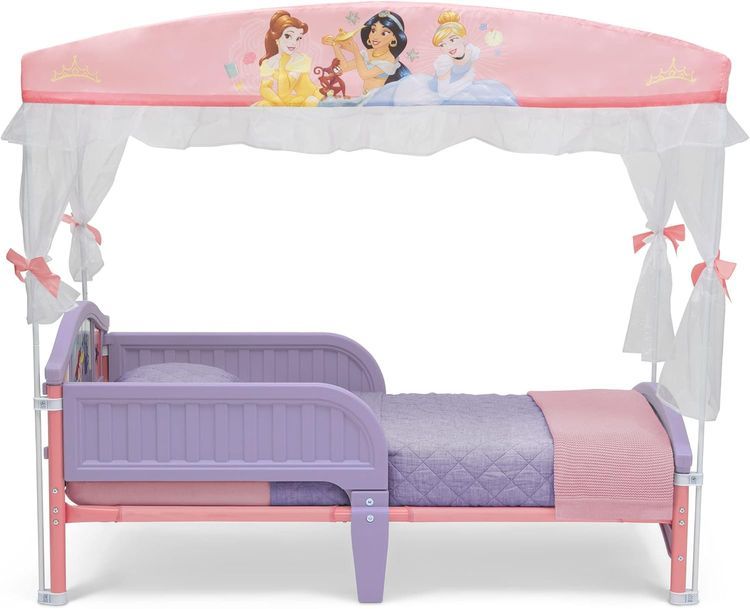 No. 9 - Delta Children Canopy Toddler Bed - 5