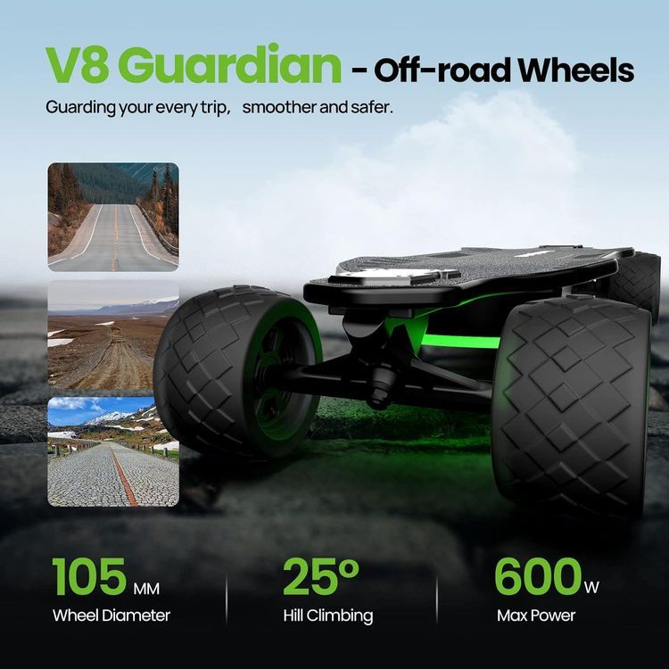 No. 9 - Isinwheel V8 Electric Skateboard - 2