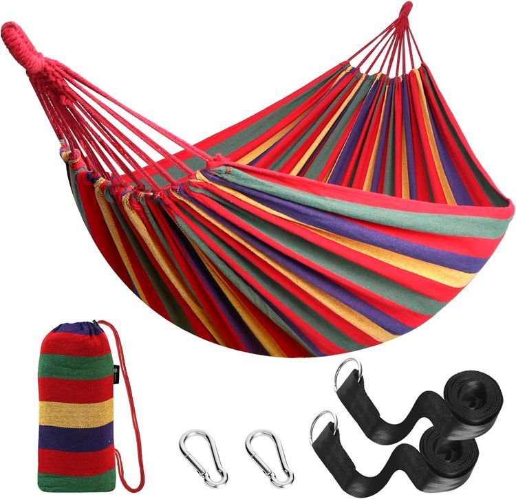 No. 6 - Anyoo Garden Cotton Hammock - 1