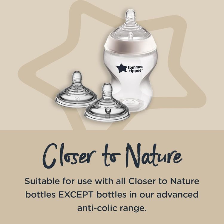 No. 6 - Tommee Tippee Closer to Nature Extra Slow Flow Baby Bottle Nipples - 5