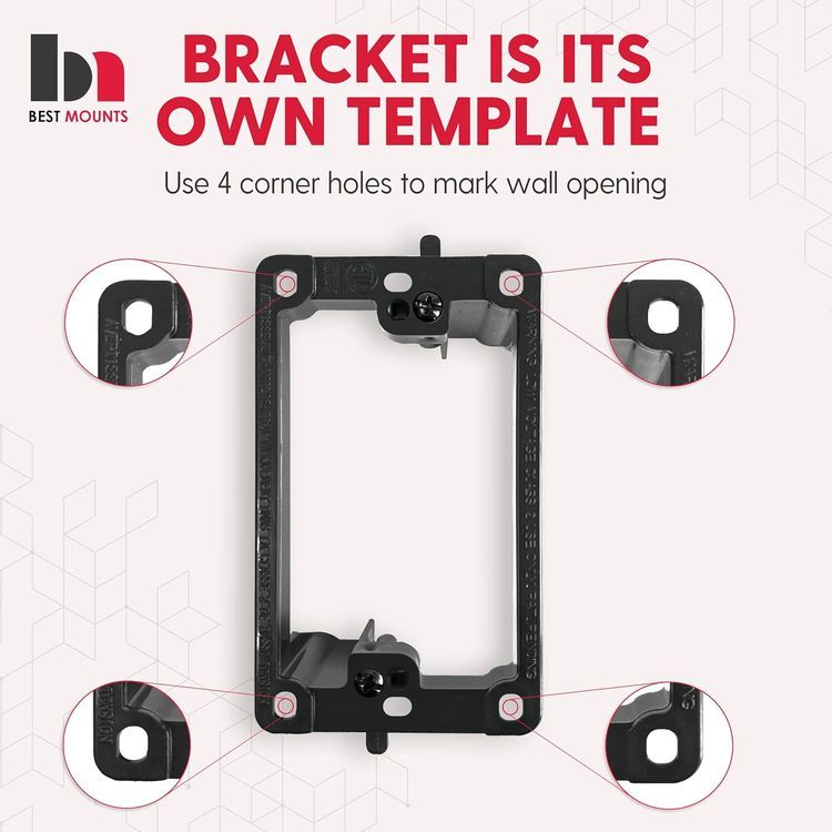 No. 8 - BestMounts Low Voltage Mounting Brackets - 3