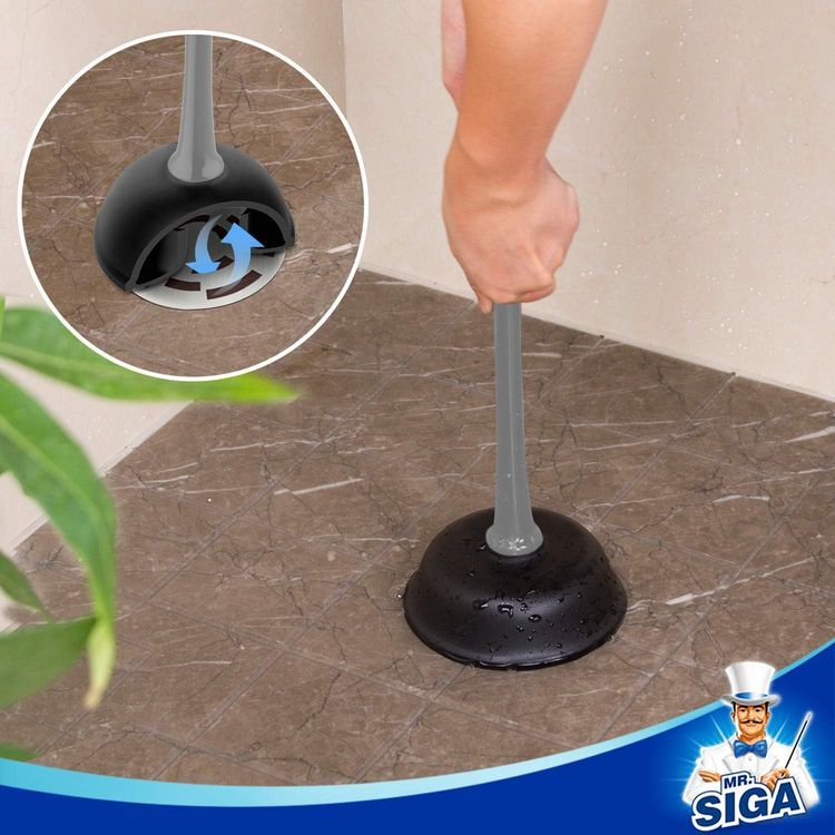 No. 9 - MR.SIGA Toilet Plunger and Holder Set - 5