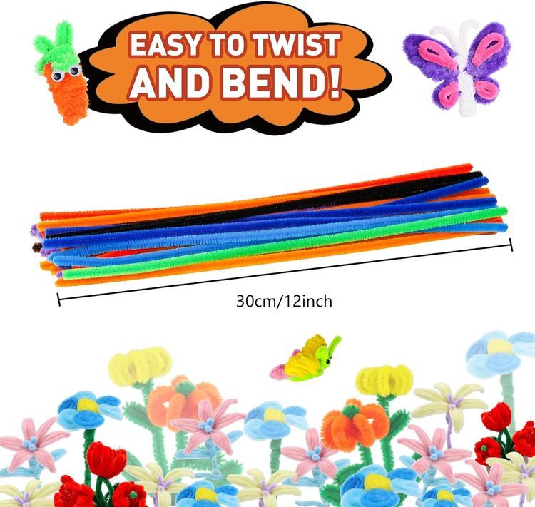 No. 7 - Aoibrloy Pipe Cleaners Craft Supplies - 3