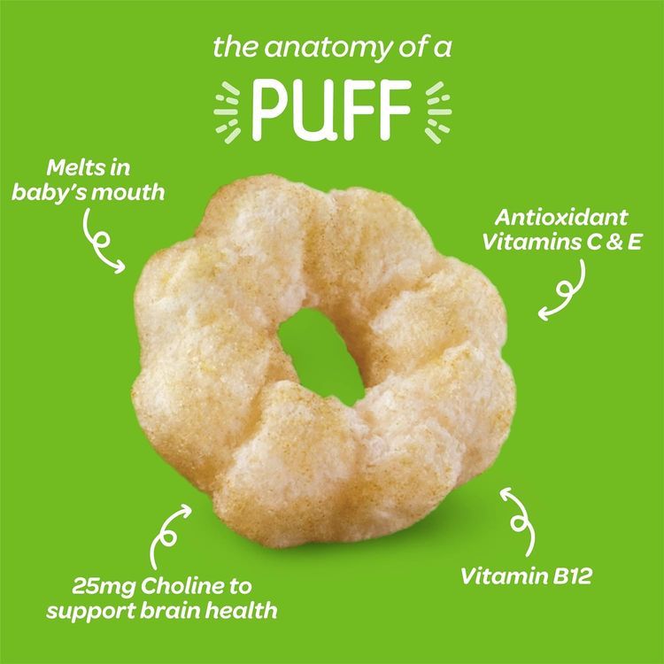 No. 5 - Happy Baby Organic Superfood Puffs Variety Pack - 4