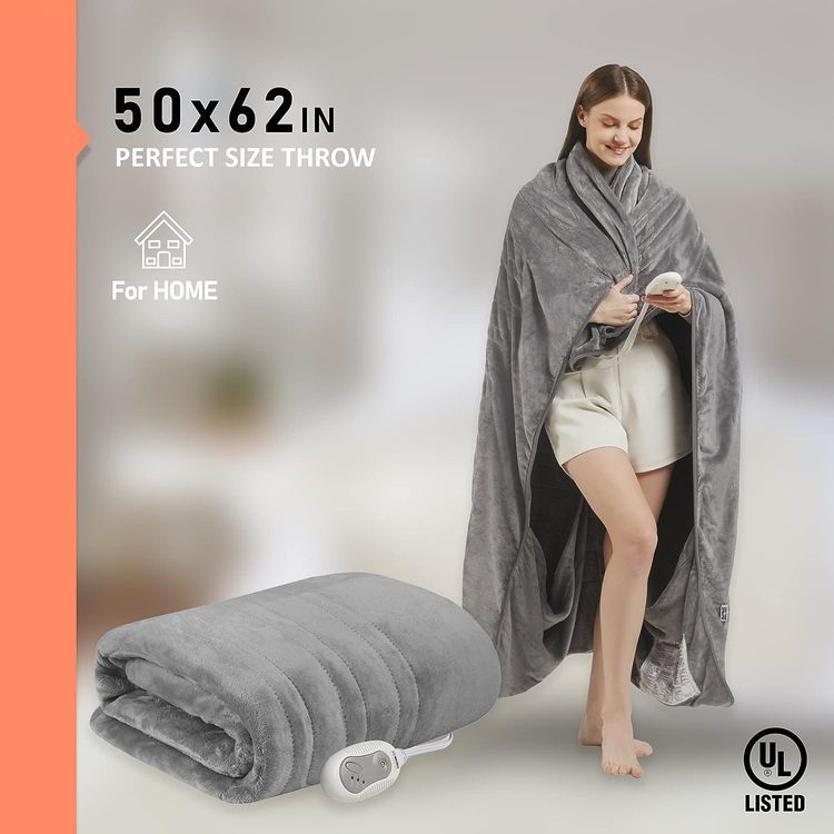 No. 8 - Heated Microplush Blanket with Foot Pocket - 3