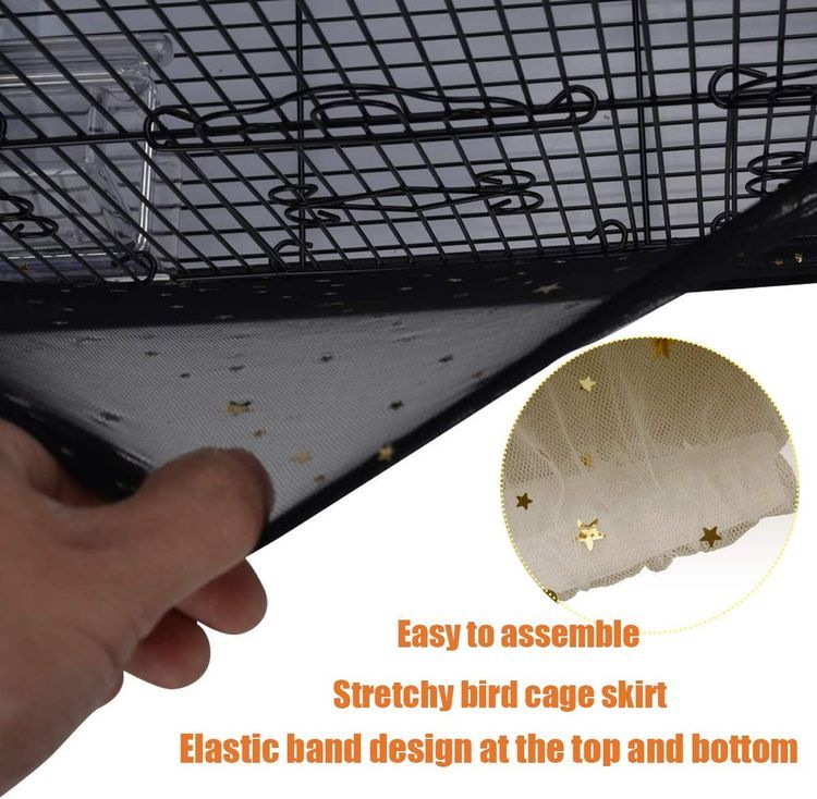 No. 4 - Bonaweite Extra Large Mesh Bird Seed Catcher - 4