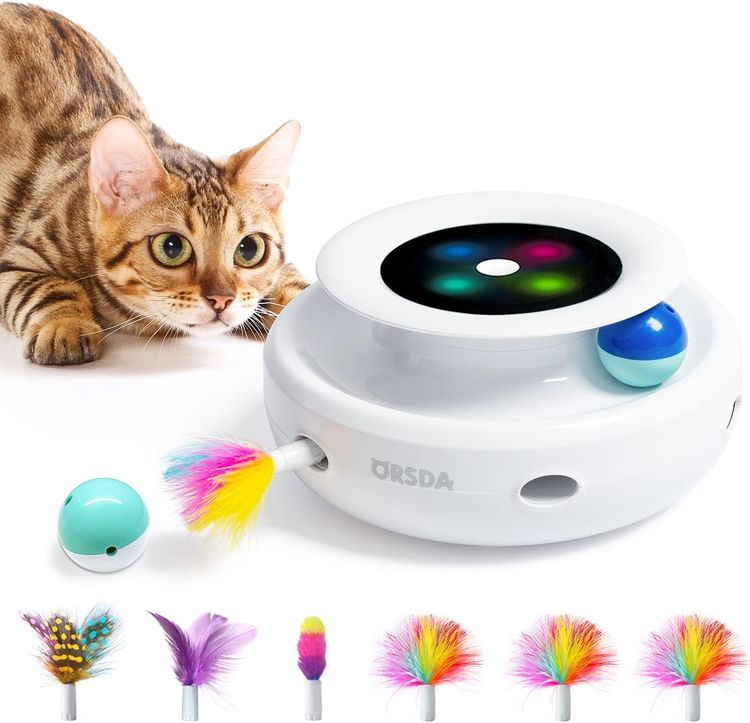 No. 10 - ORSDA 2in1 Interactive Cat Toys - 1