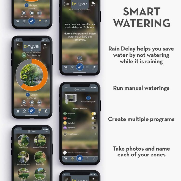 No. 2 - Orbit 57946 B-hyve Smart 6-Zone Sprinkler Controller - 5