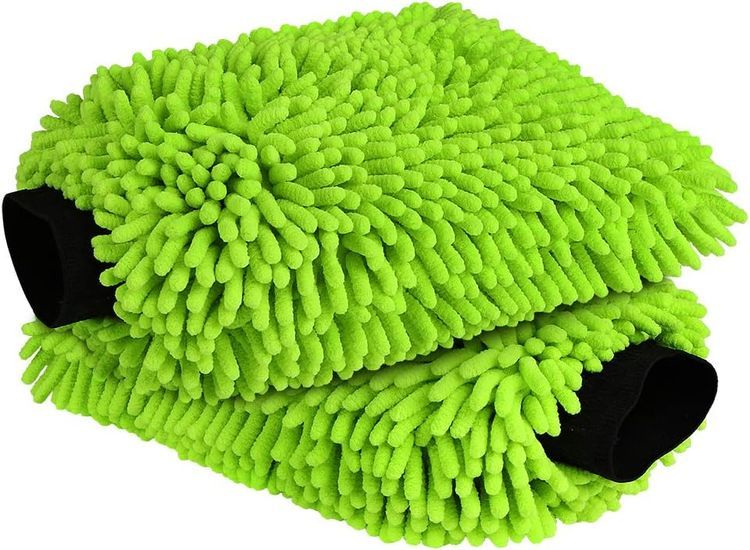 No. 2 - AIDEA Car Wash Mitt Microfiber - 1