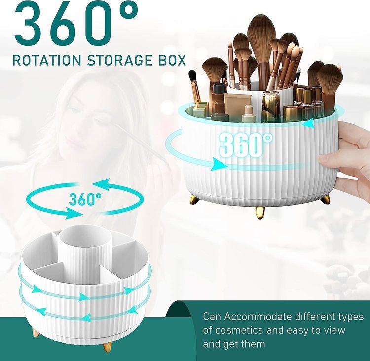 No. 6 - Rotating Makeup Brush Organizer - 2