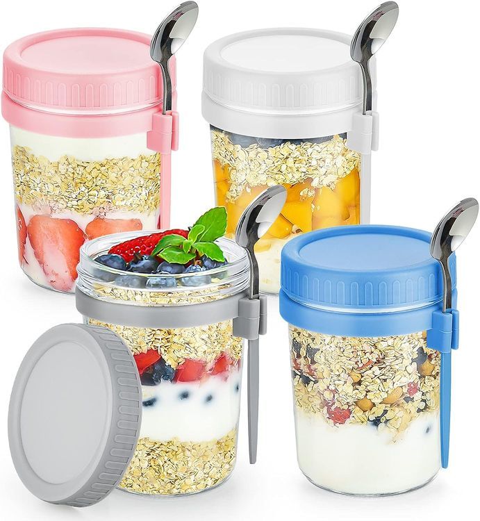 No. 10 - DRKIO Overnight Oats Containers - 1