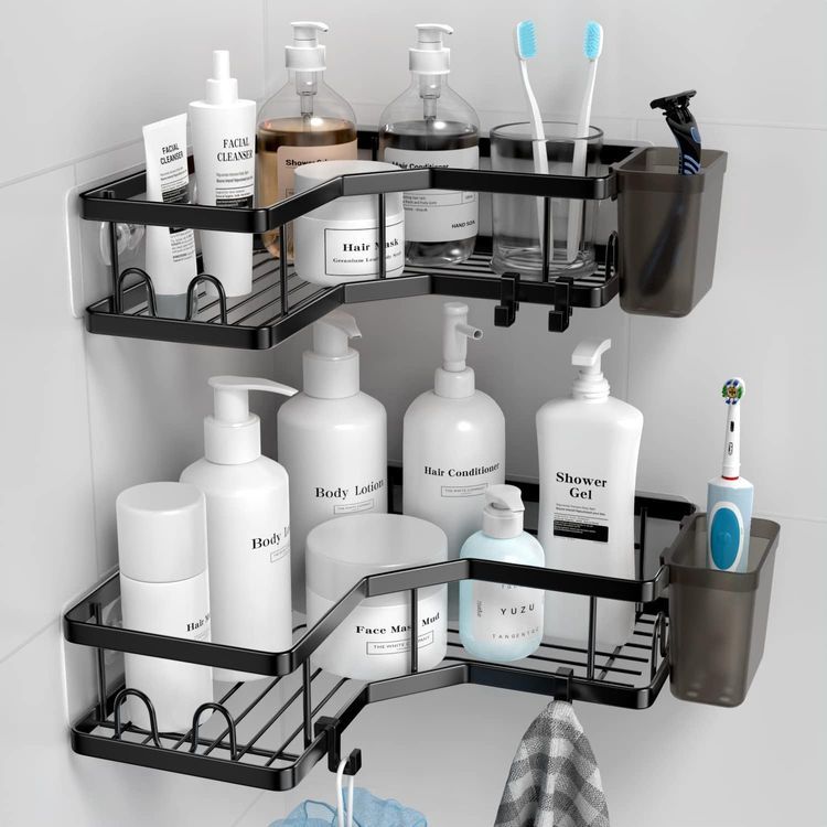 No. 3 - AKTECKE Corner Shower Caddy - 1