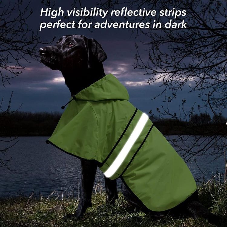 No. 8 - Ezierfy Waterproof Puppy Rain Jacket - 4