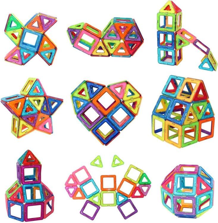 No. 4 - Magnetic Tiles Building Blocks - 1