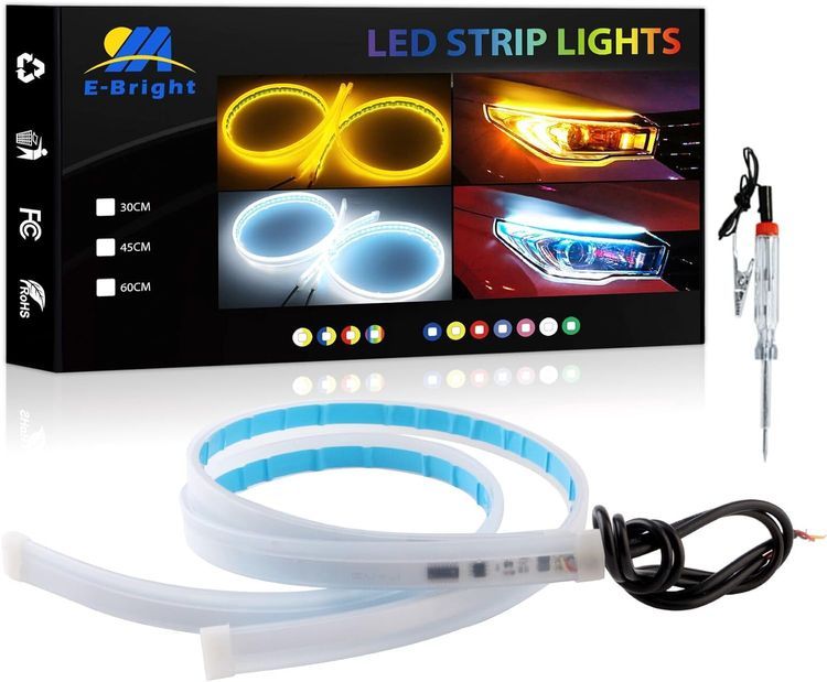 No. 2 - EverBright Led Strip Lights for Cars - 1