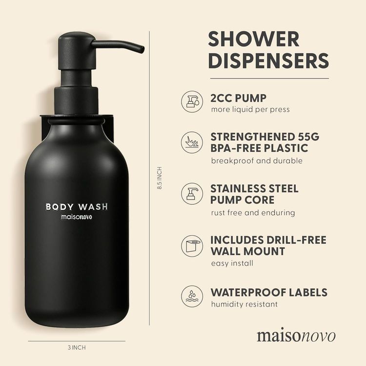 No. 7 - MaisoNovo Shampoo Dispenser - 2