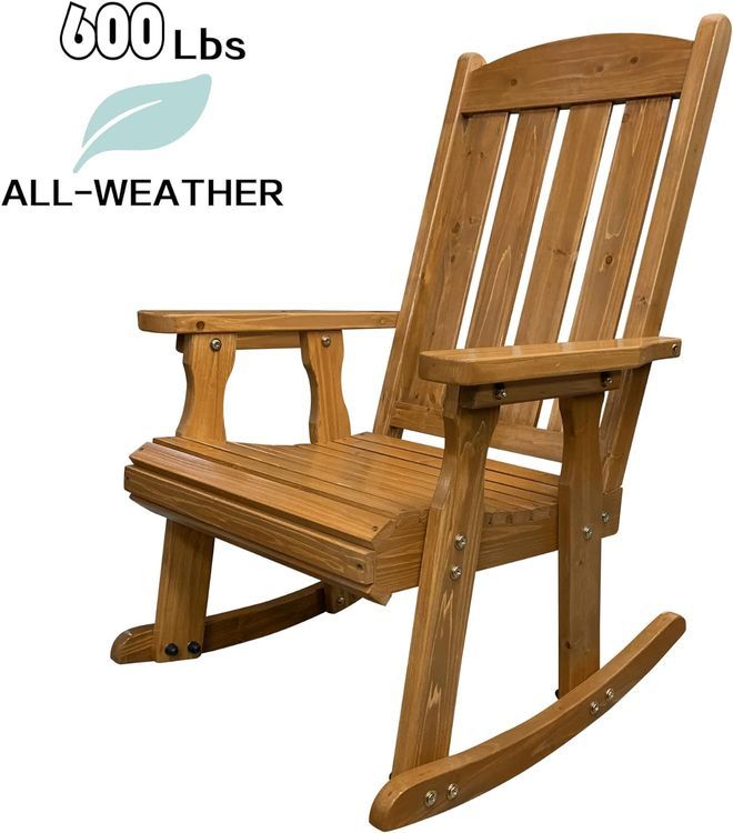 No. 10 - Wooden Rocking Chair - 3