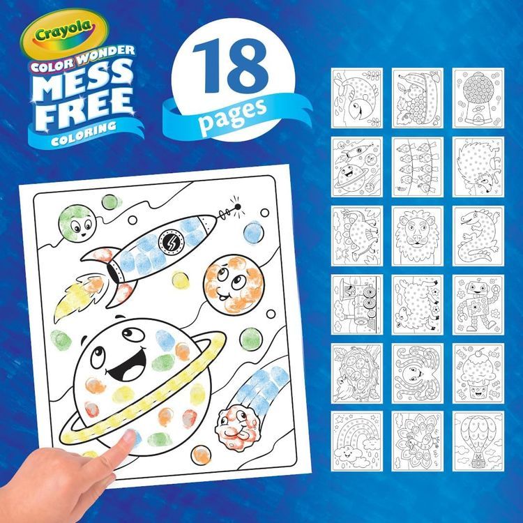 No. 7 - Crayola Color Wonder Fingerprint Ink Painting Activity Set - 3