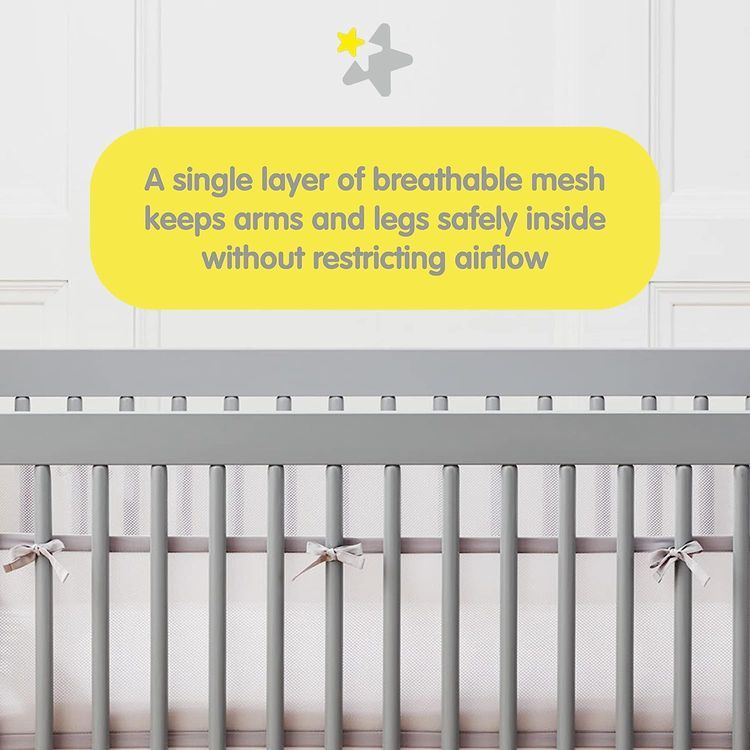 No. 3 - BreathableBaby Crib Bumpers - 4