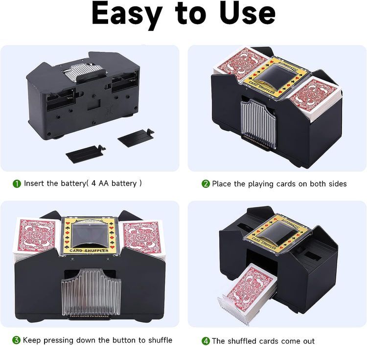 No. 4 - Unniweei Automatic Card Shuffler - 5