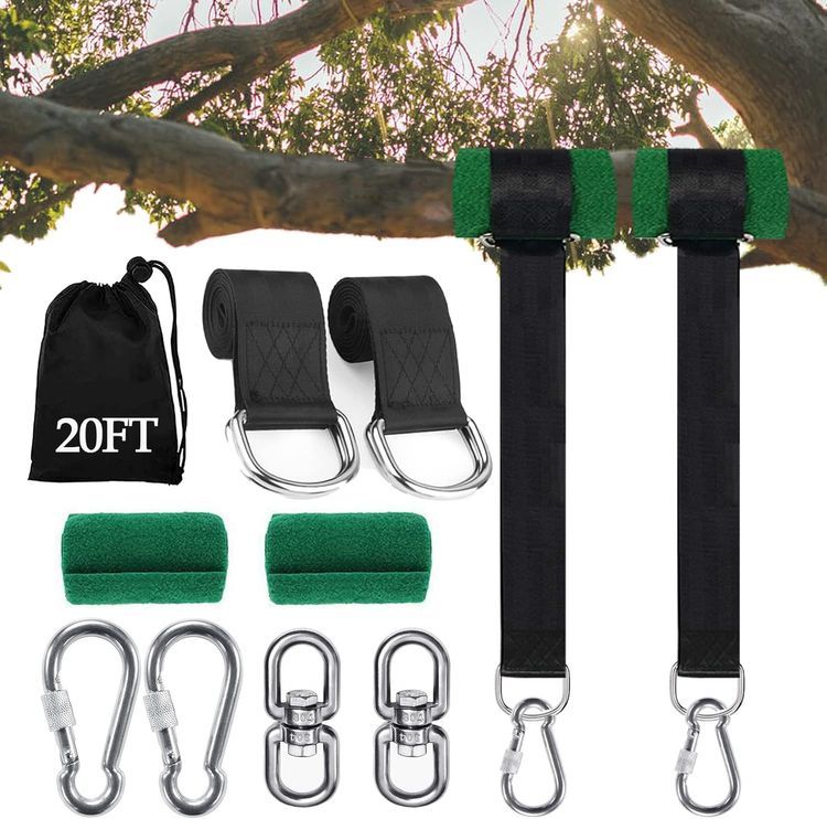 No. 6 - Werfeito Extra Long Tree Swing Straps - 1