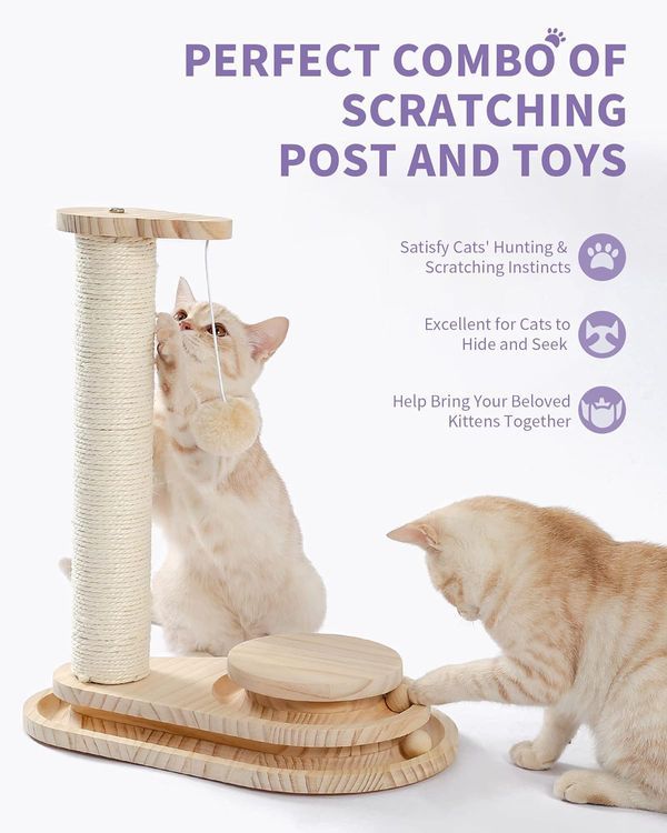 No. 6 - Made4Pets Cat Scratching Post - 2