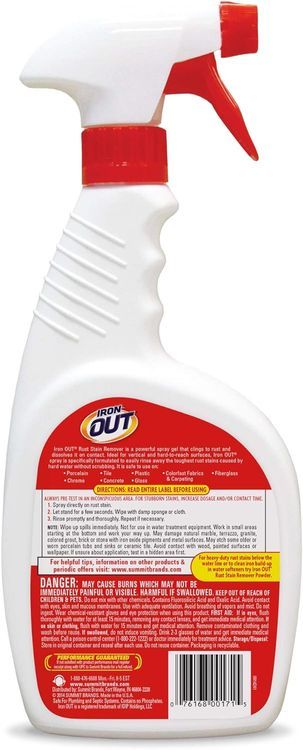 No. 1 - Iron OUT Spray Gel Rust Stain Remover - 2