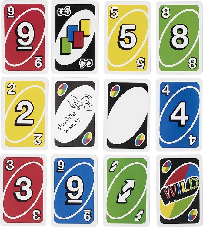 No. 2 - UNO Classic Family Card Game - 5