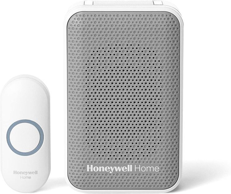 No. 2 - Honeywell Home RDWL313P2000 Doobell Plug-in Wireless Doorbell & Push Button-3 Series - 1