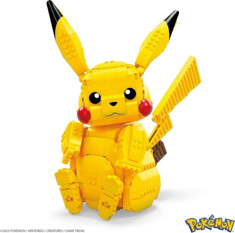 No. 6 - Mega Pokémon Jumbo Pikachu Toy Building Toys Set - 3