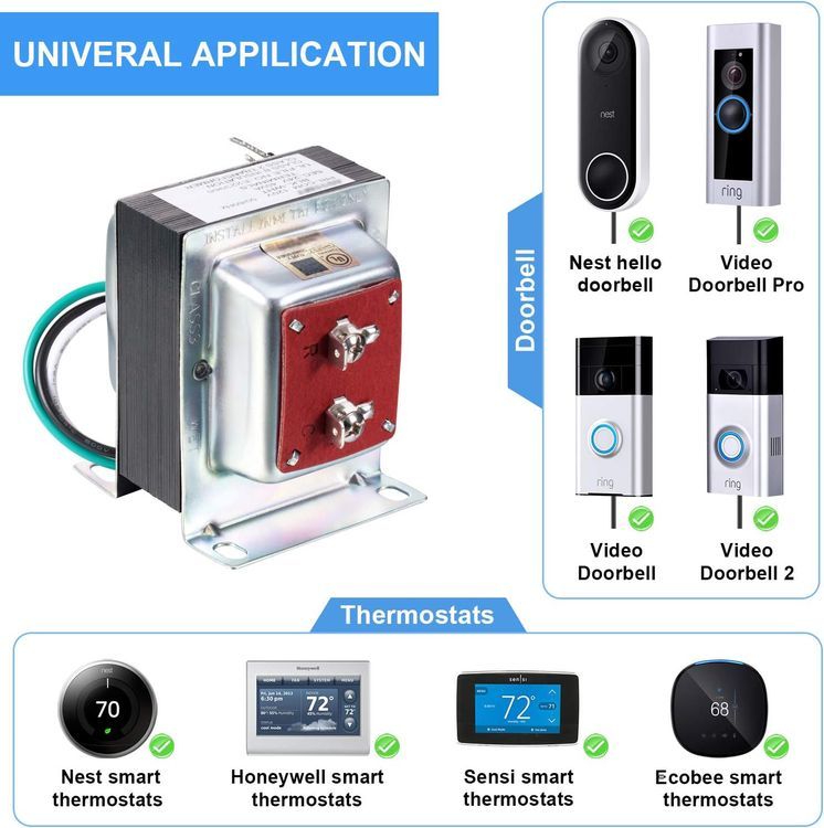 No. 8 - Maxdot Doorbell Transformer - 2