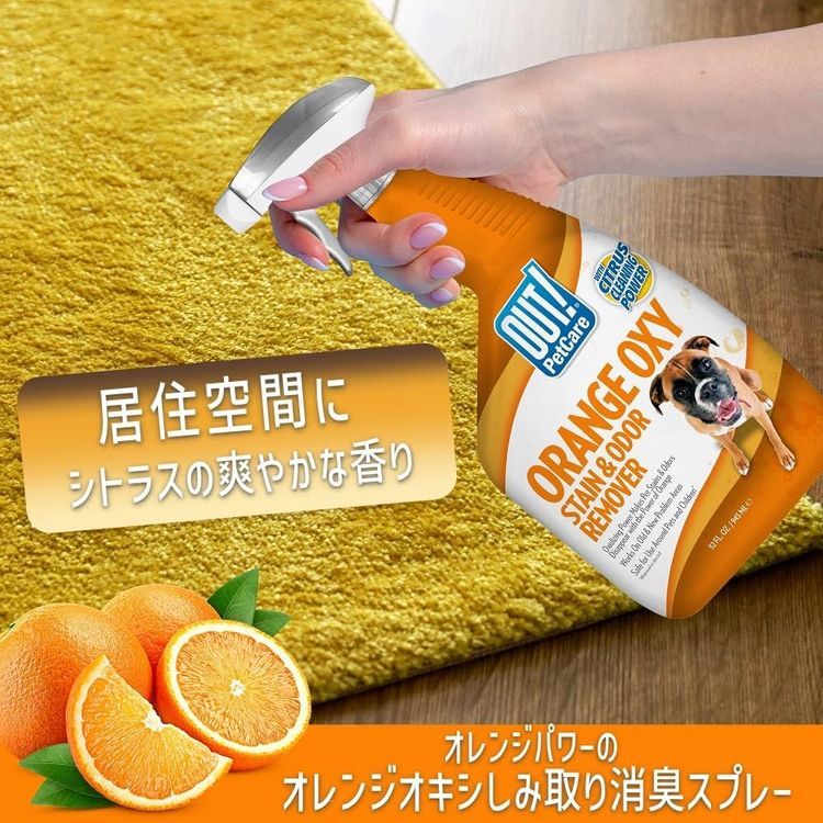 No. 9 - OUT! PetCare Orange Oxy Stain & Odor Remover - 4