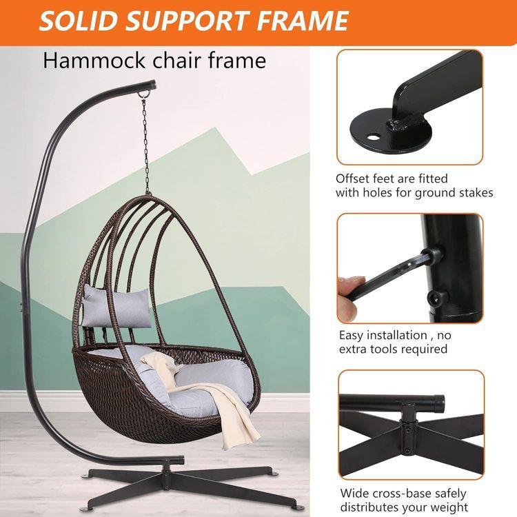 No. 8 - FDW Hammock Chair Stand - 5