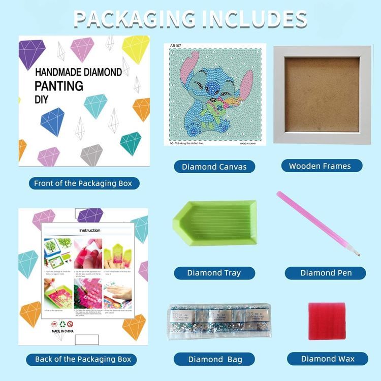 No. 2 - pvoodire Stitch Diamond Painting Kits - 5