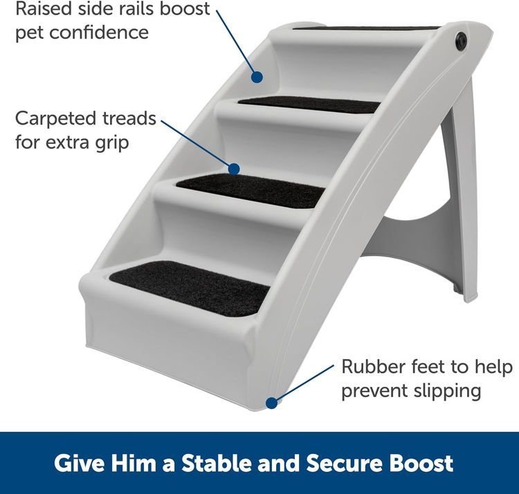 No. 10 - PetSafe CozyUp Folding Dog Stairs - 4