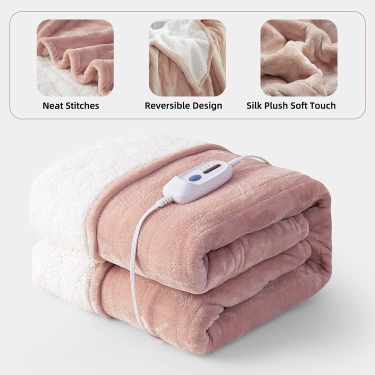 No. 4 - GOTCOZY Heated Blanket Electric Throw - 2